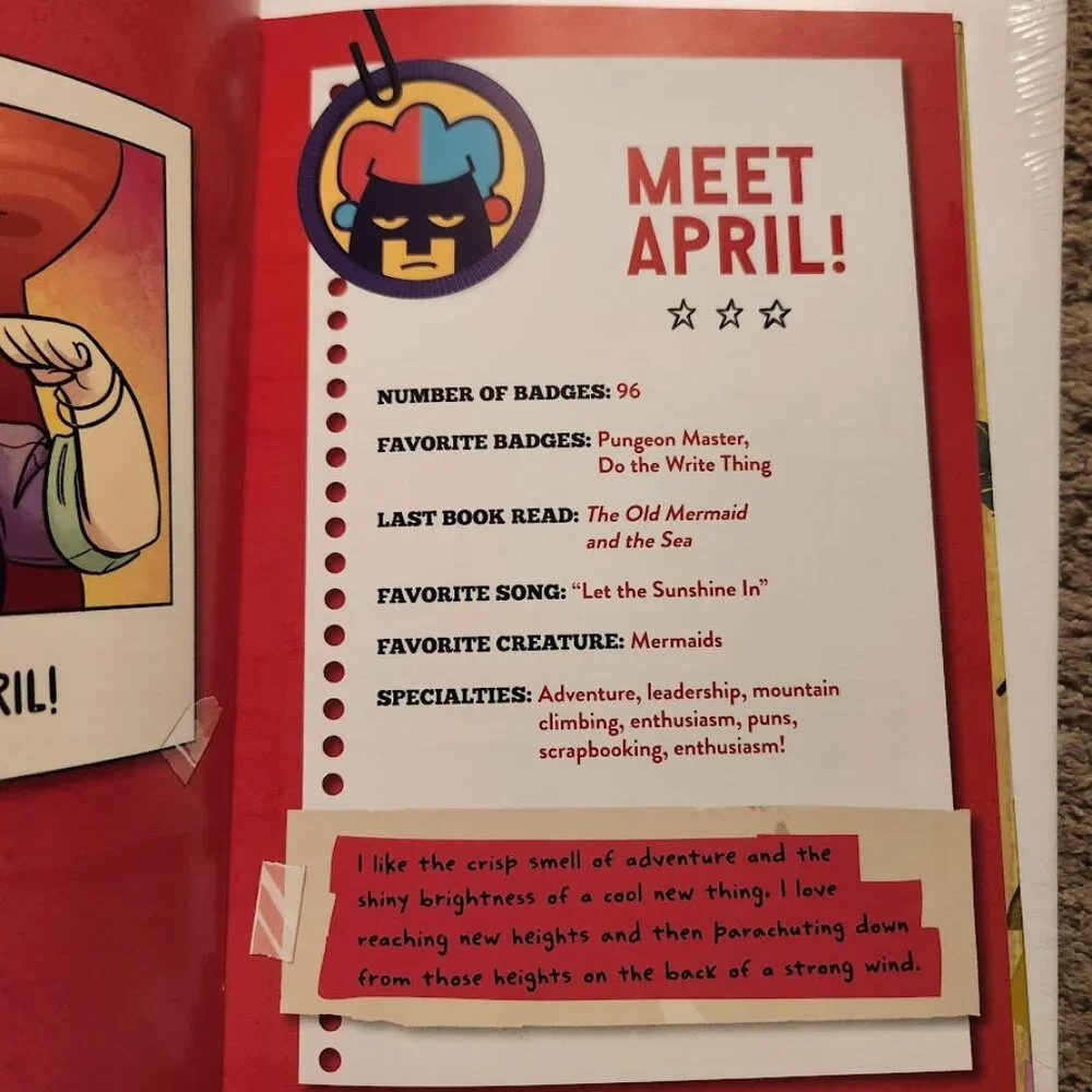 Scholastic lumberjanes beastiary
